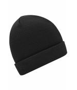 Unisex Knitted Cap Black 7797
