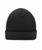 Unisex Knitted Cap Black 7797