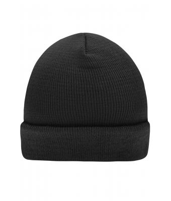 Unisex Knitted Cap Black 7797