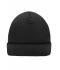 Unisex Knitted Cap Black 7797