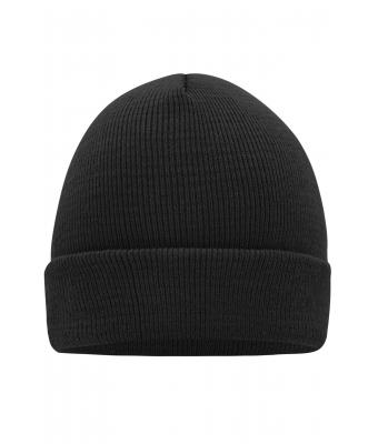 Unisex Knitted Cap Black 7797