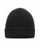 Unisex Knitted Cap Black 7797