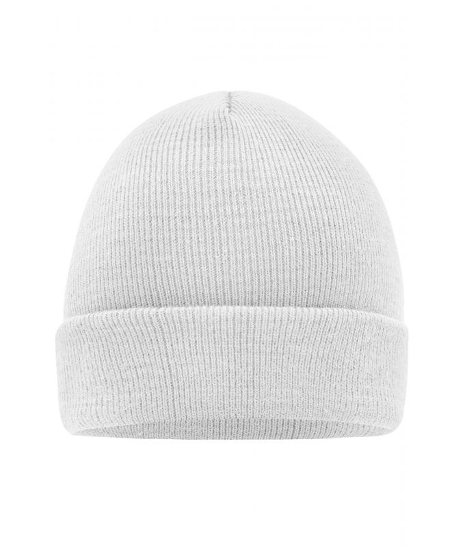 Unisex Knitted Cap White 7797