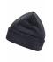 Unisex Knitted Cap Thinsulate™ Dark-grey-melange 7806