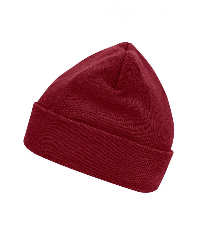 Unisex Knitted Cap Thinsulate™ Burgundy 7806