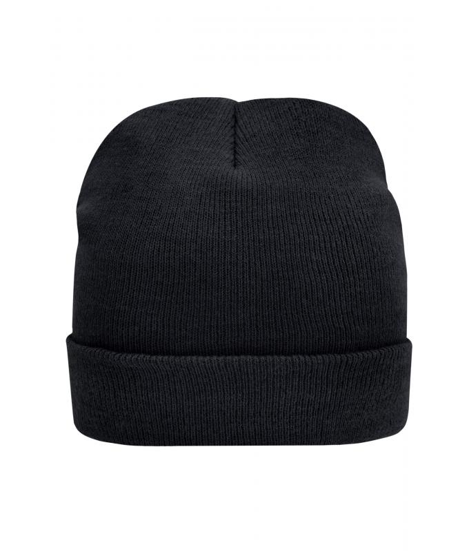 Unisex Knitted Cap Thinsulate™ Black 7806