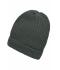 Unisex Warm Knitted Cap Dark-grey-melange 7882