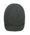 Unisex Warm Knitted Cap Dark-grey-melange 7882