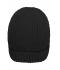 Unisex Warm Knitted Cap Black 7882