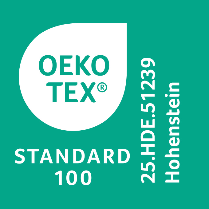 OEKO-TEX® Standard 100 (25.HDE.51239) OEKO-TEX® Standard 100 (25.HDE.51239)